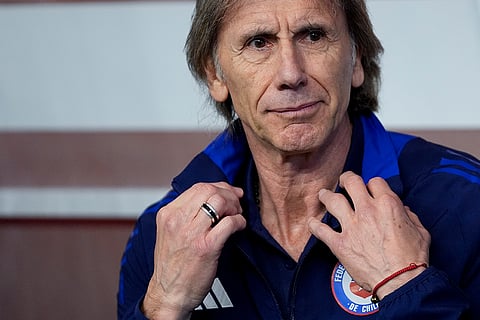 Chile's coach Ricardo Gareca